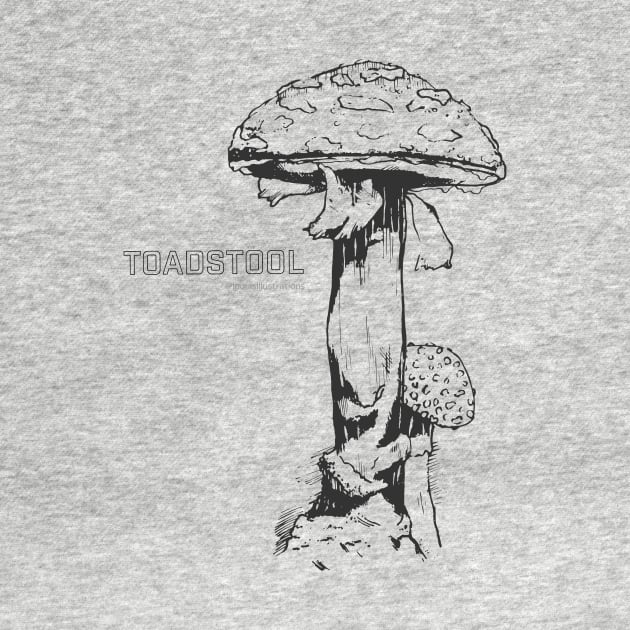 Toadstool by IndiasIllustrations